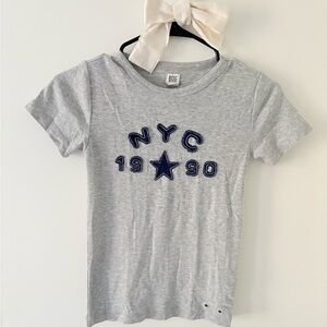 BDG Light Gray Graphic Embroidered T-Shirt